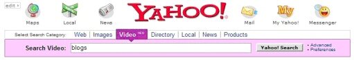 Yahoo Video Search